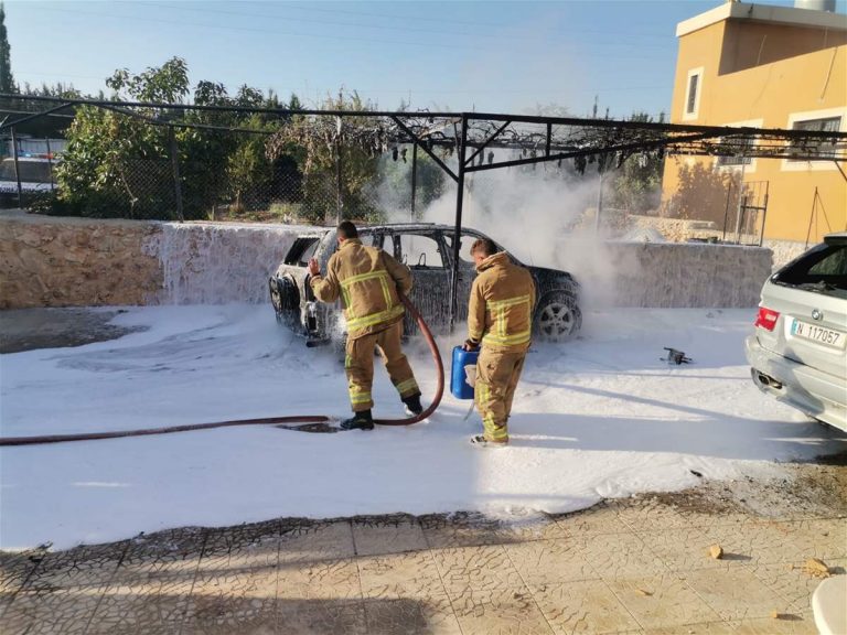 إشكال في “الحنية” قضاء صور.. جرحى وإحراق سيارة