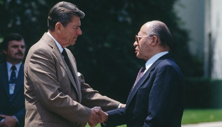 رونالد ريغن ـ مناحيم بيغن