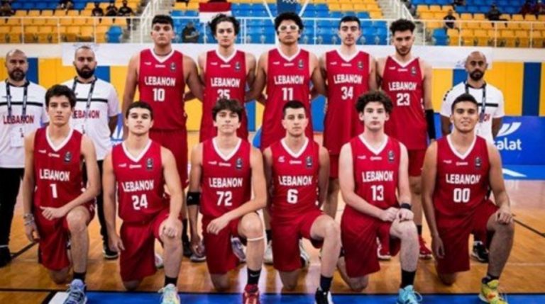 بعثة منتخب لبنان بكرة السلة تغادر لبنان إلى إسبانيا