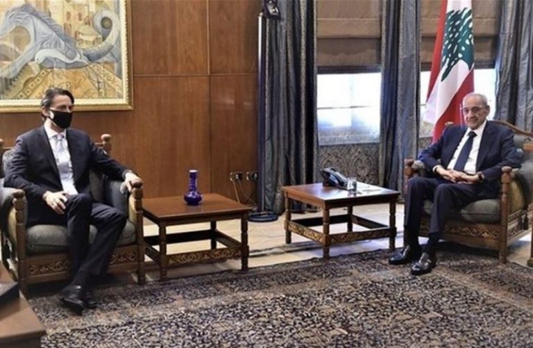 برّي التقى هوكشتاين: اتفاق الإطار يبقى الأساس