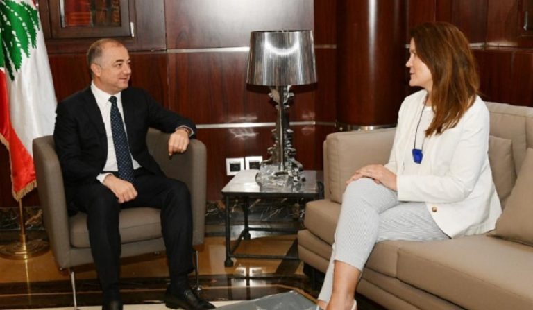 بو صعب بحث وشيا تنفيذ الاتفاق مع “صندوق النقد” وترسيم الحدود