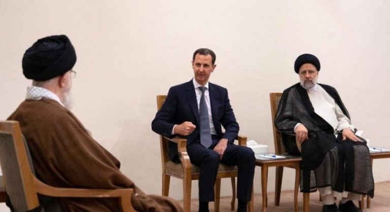 رئيسي للأسد: ندعم الاستقرار والسلام في سوريا