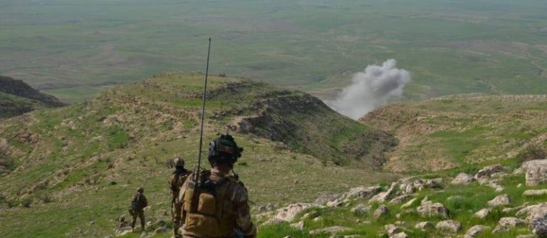 تركيا تقصف حدود قضاء مخمور العراقي بطائرة مسيرة