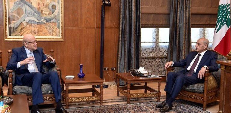 ميقاتي يزور بري في عين التينة