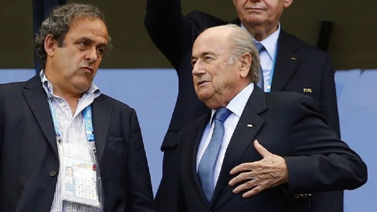 براءة بلاتر وبلاتيني في قضية الاحتيال على “فيفا”