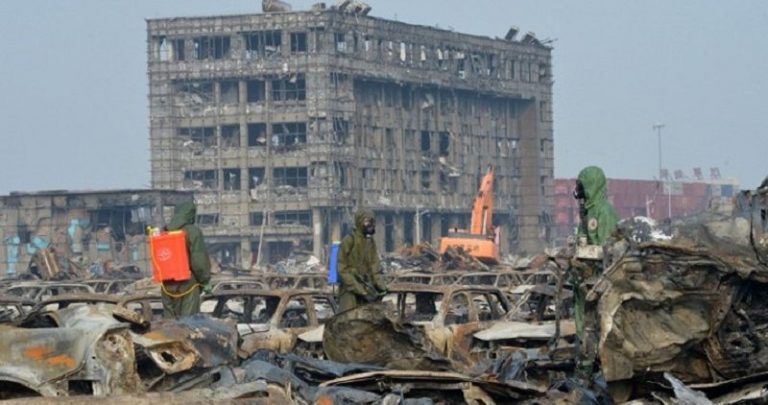 انفجار في مدينة شمال شرق الصين