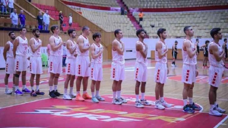 منتخب لبنان للشباب يتأهل إلى نهائي بطولة غرب آسيا لكرة السلة