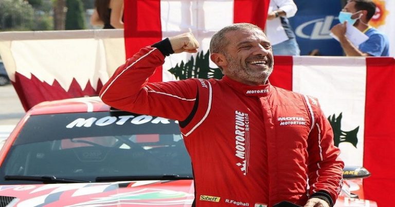 روجيه فغالي بطل رالي جزين العاشر