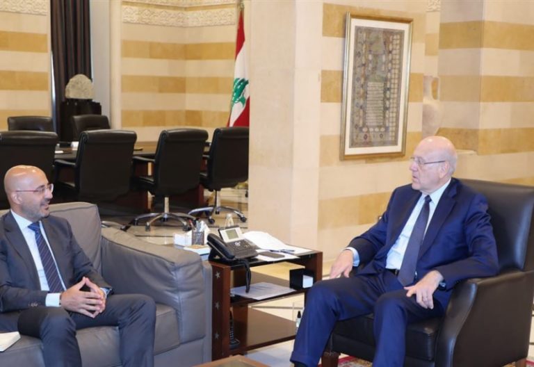 ميقاتي تابع مع وزير البيئة وضع الإهراءات