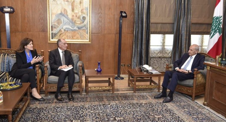 بري ترأس اجتماعاً لهيئة المكتب والتقى وفداً أميركياً: لا مبرر لتأخير “الترسيم”