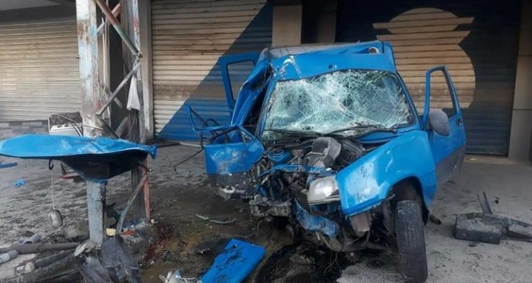 بالصور: قتيل وجريح بحادث سير مروّع في الجنوب