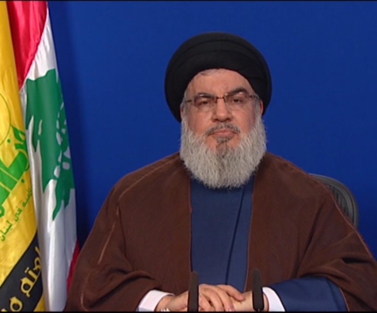 نصر الله: سنذهب إلى “كاريش” وما بعد بعد “كاريش”.. الحرب أشرف من الجوع