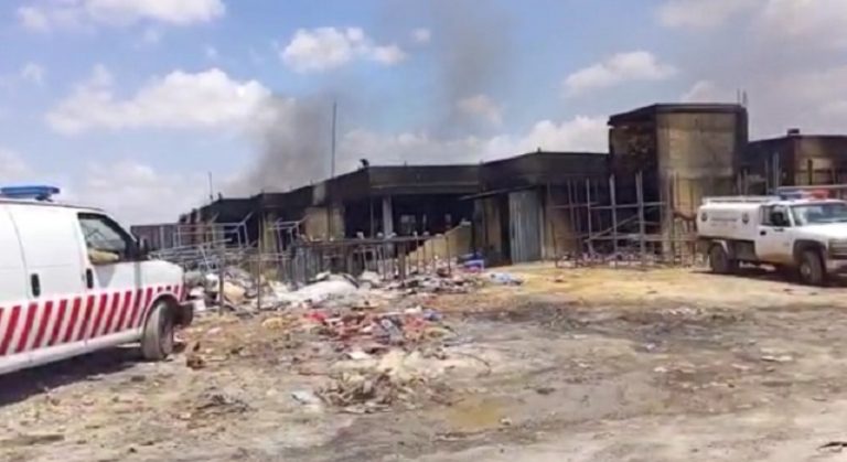 بعد 42 ساعة.. إخماد حريق معمل قبلان