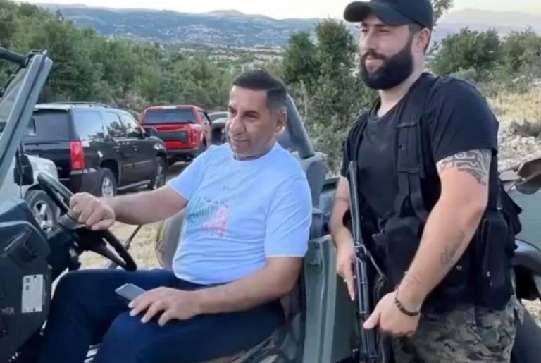 بالصورة ـ قذيفة B7 تسحب السفير العراقي من بيروت