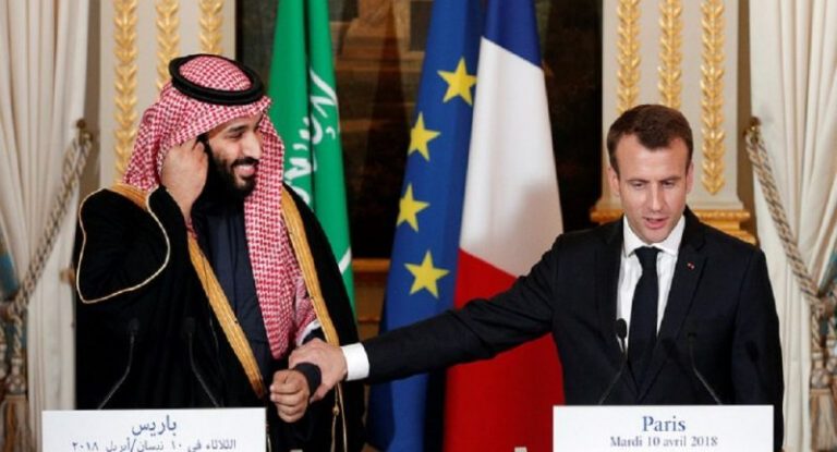 بند خاص عن لبنان في لقاء ماكرون وبن سلمان