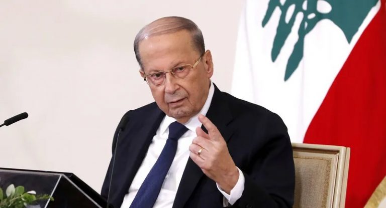 عون لم يحسم الطرف الذي سيُفوض توقيع مذكرة الترسيم