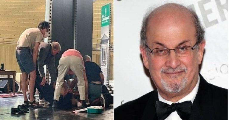 حالة سلمان رشدي الصحية بخطر.. قد يفقد إحدى عينيه