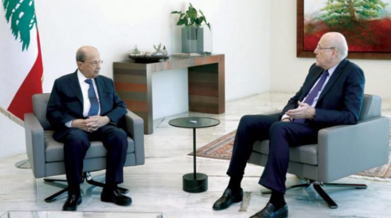 خاص.. لقاء عون ـ ميقاتي: صيغتان للبحث تنتظران المشاورات السياسية