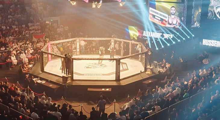 اللاعب اللبناني شربل أبو ضاهر ينسحب من بطولة الفنون القتالية رفضاً لمواجهة لاعب اسرائيلي!