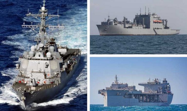 مناورات بحرية أميركية – إسرائيلية في البحر الأحمر