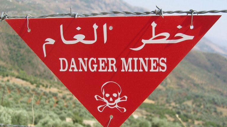 تفجير ألغام في خراج بلدة الوزاني