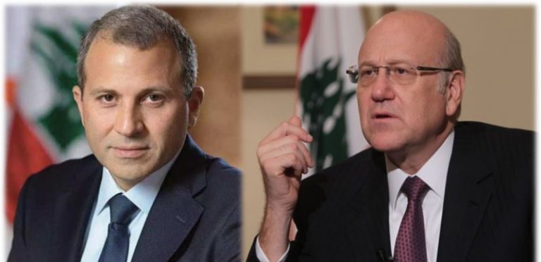 ميقاتي رداً على باسيل: فليُساجل نفسه في المرآة وإنتهى الكلام