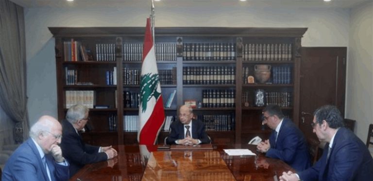 عون ترأس اجتماعاً لدرس مراحل تنفيذ خطة إعادة النازحين