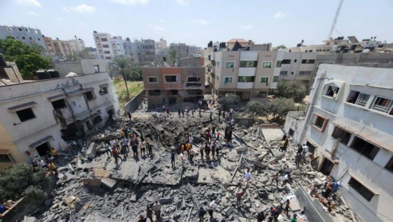 بالفيديو: أضرار أحدثها قصف الاحتلال