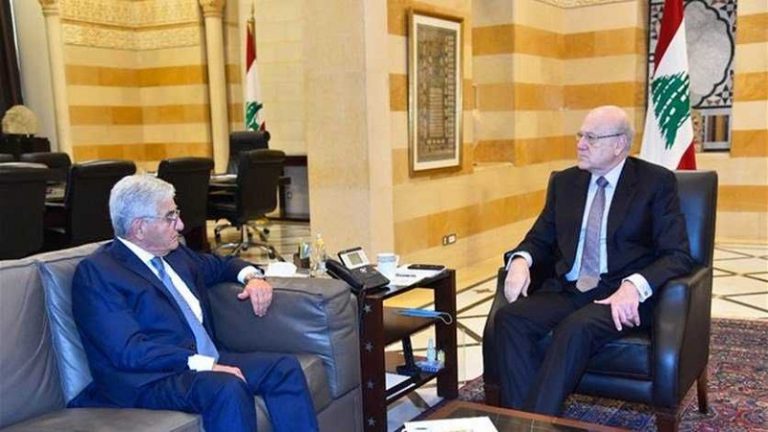 صفير التقى ميقاتي: للإسراع بإبرام اتفاق مع صندوق النقد