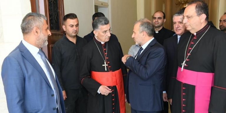 الراعي يلتقي باسيل