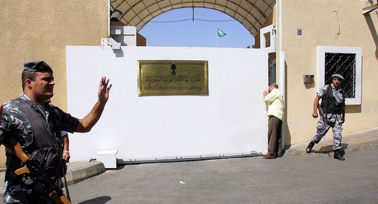 إنتهاء التحقيقات  في حادثة الاعتداء على السفارة السعودية في بيروت