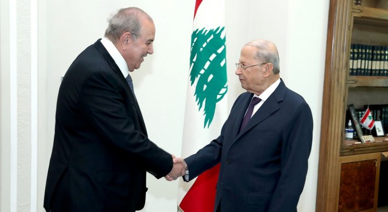 علاوي بعد لقائه عون: لتشكيل لجنة اقتصادية عراقية-لبنانية