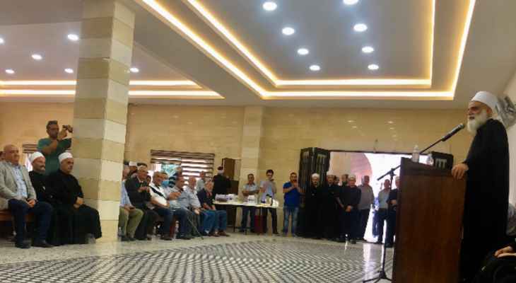 ابي المنى: ندعو المرجعيات الروحية للقيام بالدور الاخلاقي والوطني المطلوب