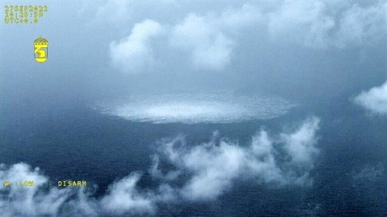 تسرب كبير للغاز مكان إنفجار “السيل الشمالي”