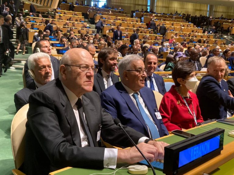 ميقاتي يشارك في أعمال الدورة السابعة والسبعين للأمم المتحدة