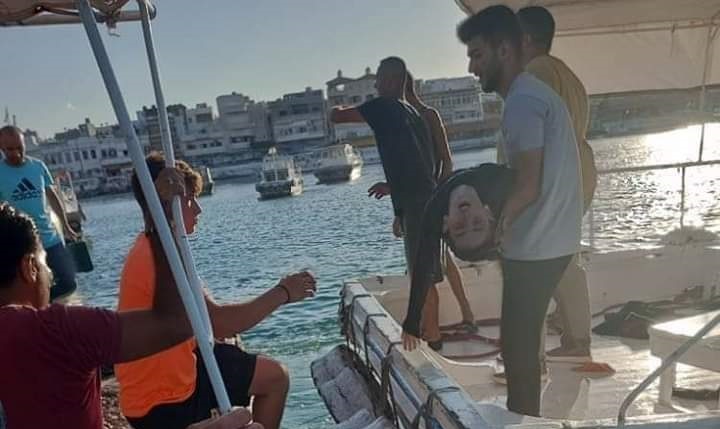 بالفيديو: اللحظات الأخيرة قبل أن تصرخ إمرأة #غرقنا