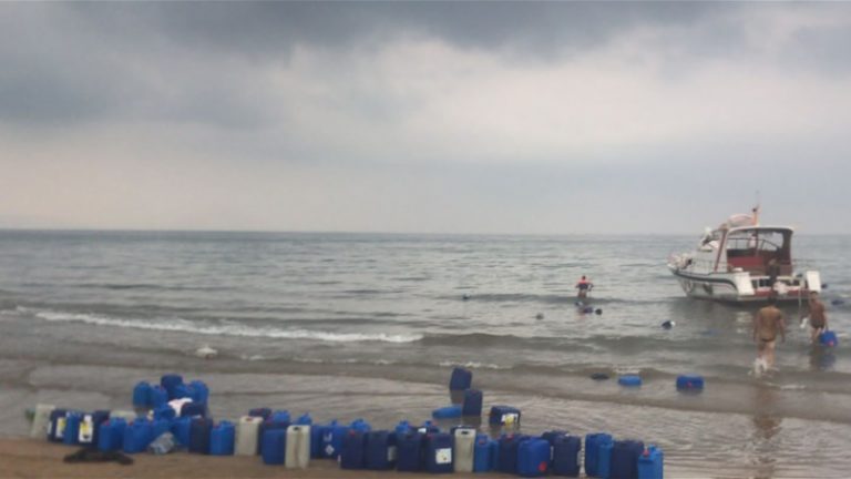 انقلاب زورق غير شرعي قبالة شاطئ العريضة