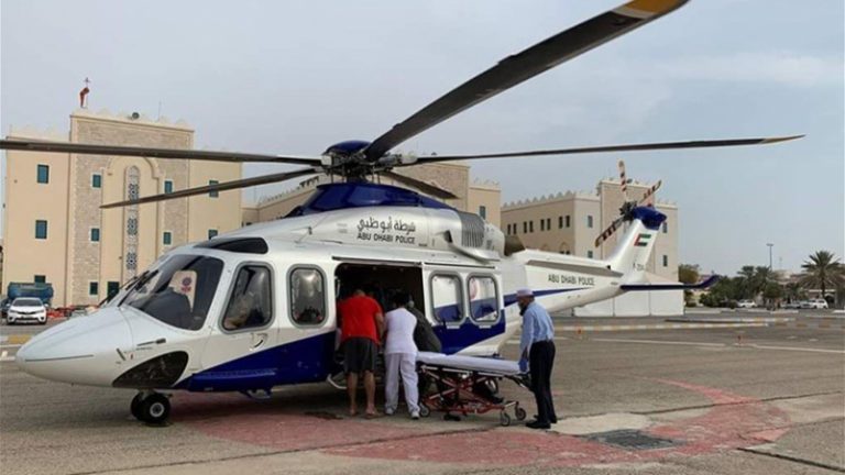 سقوط طائرة في أبوظبي