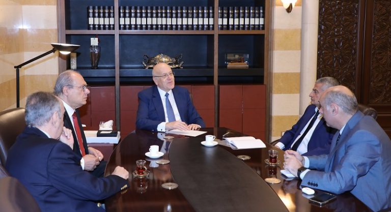 ميقاتي بحث إعداد موازنة العام 2023