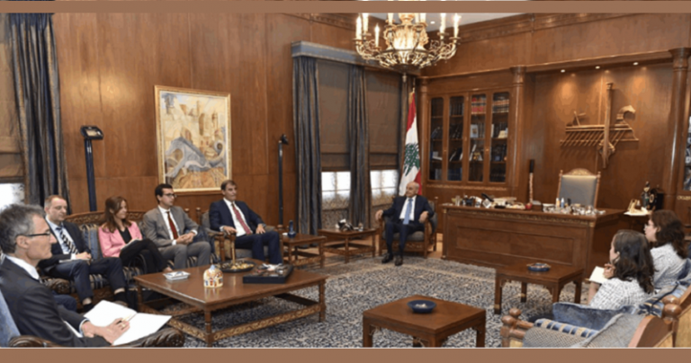 بري التقى فرونتيسكا ووفد من صندوق النقد