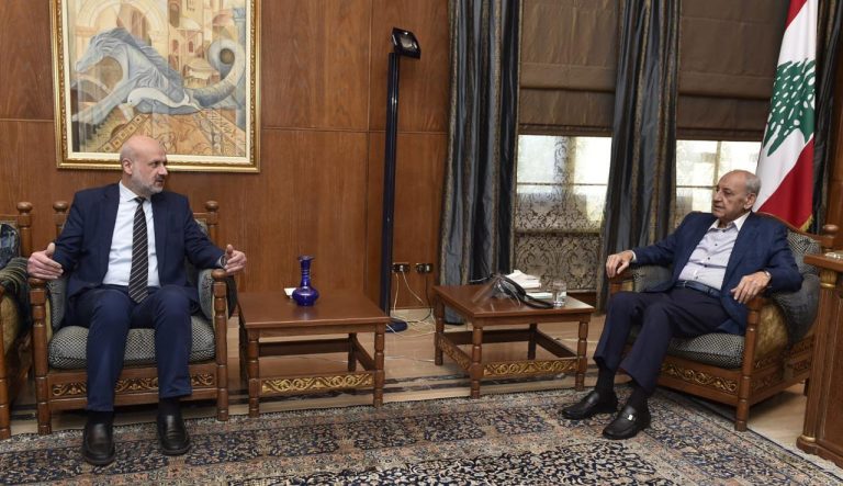 بري يلتقي مولوي.. وهذا ما تم عرضه