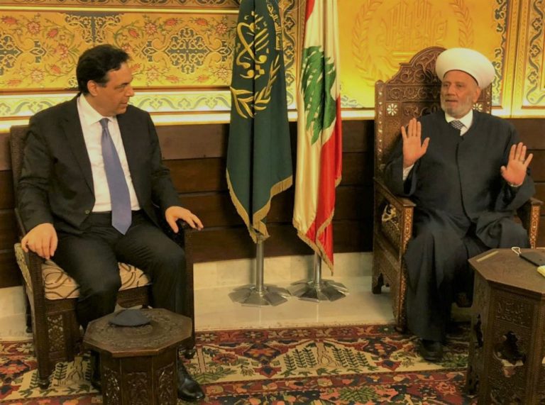 دياب من دار الفتوى: لو طبّقت خطة التعافي التي وضعتها حكومتي لكنّا في مكان آخر