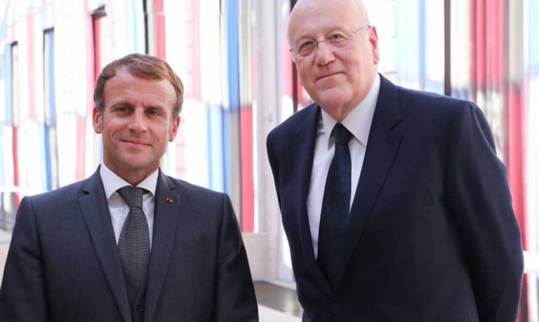 في نيويورك.. ماكرون سيلتقي ميقاتي