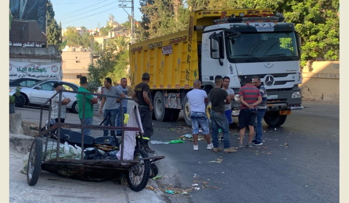 حادث سير في الدوير.. وسقوط إصابات