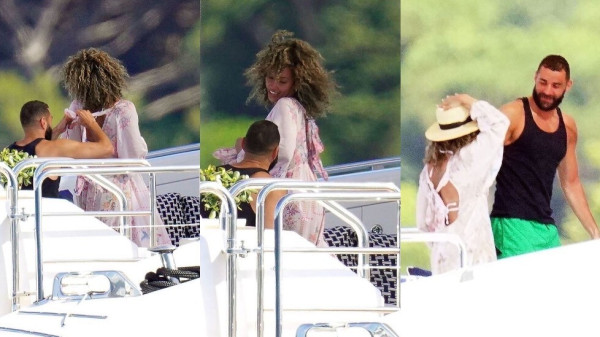 علاقة عاطفية تجمع بنزيما وعارضة ازياء اميركية