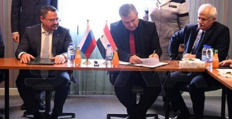 توقيع اتفاقية مالية بين روسيا وسوريا