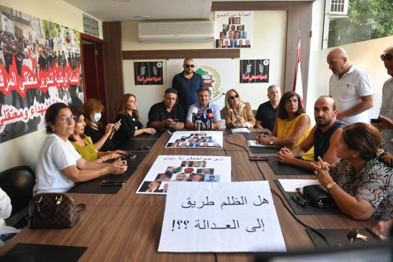 الخولي أطلق “الحملة الوطنية لتحرير معتقلي المرفأ”: حرية 17 موقوفا اكبر من اي صراع سياسي في البلد