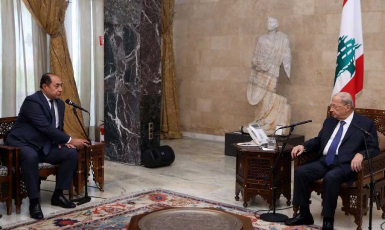 خاص “الجريدة”: زكي حمل قلقاً ودعوة.. ماذا قال عون؟