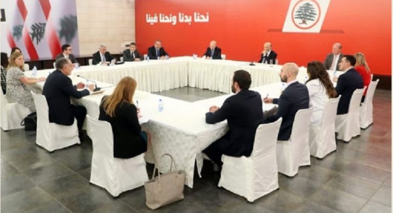 جعجع أمام وفد الكونغرس: لانتخاب رئيس بأسرع وقت