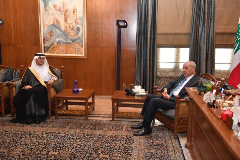 بري يلتقي البخاري في عين التينة